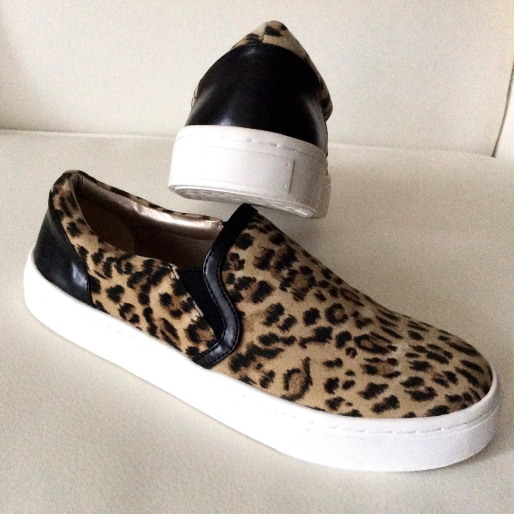 Luichiny Vay Kay Leopard Sneakers Loafers Flats - Picture 4 of 12